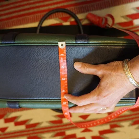 Beautiful Dark Green Coach Work or Day Bag in Like New Condition - Picture 15 of 16